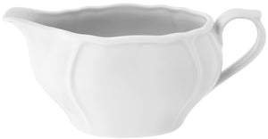 sosjerka Amely; 400ml, 15.5x8x8.5 cm (DxSxW); biały; owalny; 4 sztuka / opakowanie