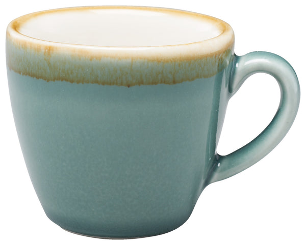 filiżanka do espresso Glaze; 80ml, 7.8x5.5 cm (ØxW); niebieski; okrągły; 6 sztuka / opakowanie