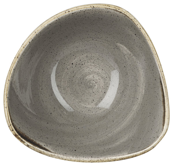 Bowl Stonecast Peppercorn dreieckig; 260ml, 15.3 cm (S); szary/brązowy; trójkątny; 12 sztuka / opakowanie