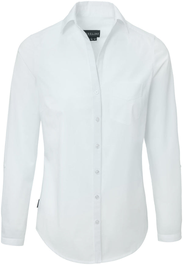 bluzka damska Kim długi rękaw; Kleidergröße 36; biały