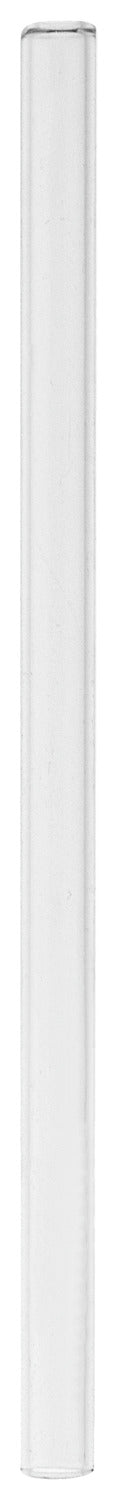 szklana słomka Ussa; 0.8x15 cm (ØxD); transparentny; 50 sztuka / opakowanie