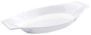 naczynie porcelanowe do zapiekania Carte; 540ml, 30.5x17x3.5 cm (DxSxW); biały; 4 sztuka / opakowanie