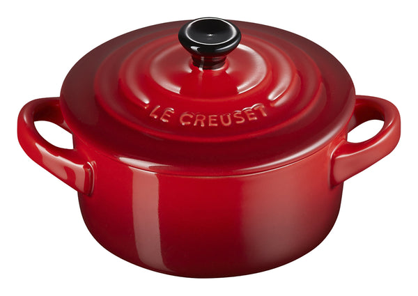 Mini Cocotte 10 cm; 250ml, 10x5 cm (ØxW); ciemny czerwony; okrągły