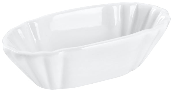 miska porcelanowa Apa; 40ml, 9x4x2 cm (DxSxW); biały; prostokątny; 24 sztuka / opakowanie