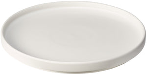 talerz z niskim rantem Skady matowy; 30x2.5 cm (ØxW); biel kremowa; okrągły; 2 sztuka / opakowanie