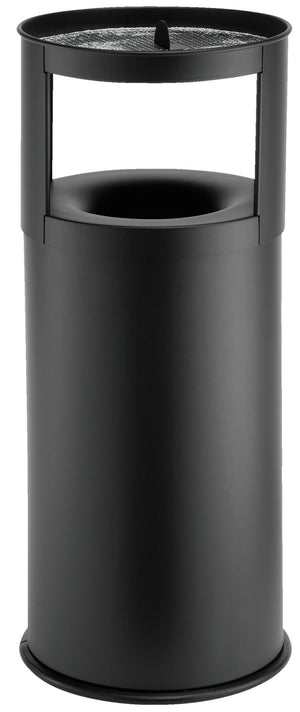 popielniczka stojąca Apollo; 40000ml, 31x80 cm (ØxW); czarny; okrągły
