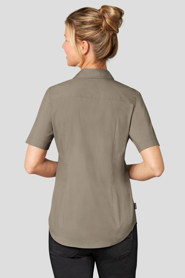 bluzka damska Kim krótki rękaw; Kleidergröße 42; taupe