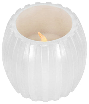 świeca LED Shine; 5x6 cm (ØxW); biel kremowa; 2 sztuka / opakowanie