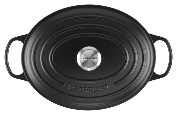 Bräter Signature oval; 4700ml, 37.8x24x17 cm (DxSxW); czarny; owalny