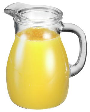dzbanek szklany Bistrot ze znacznikiem pojemności; 1200ml, 9.3x18.5 cm (ØxW); transparentny; okrągły; 1 l Füllstrich, 6 sztuka / opakowanie