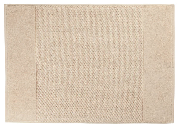 mata łazienkowa Duo; 50x70 cm (SxD); biel kremowa