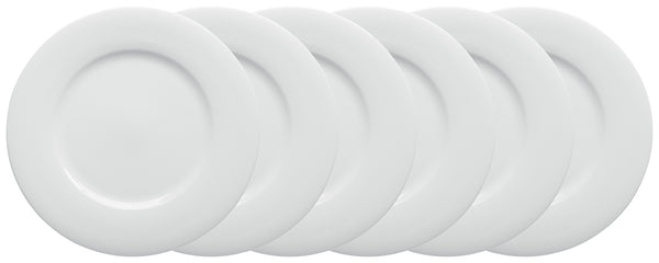 talerz płaski Pallais; 18 cm (Ø); biały; okrągły; 6 sztuka / opakowanie