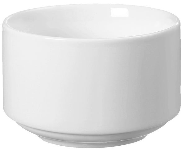 miseczka Base okrągła; 300ml, 10.3x6 cm (ØxW); biały; okrągły; 4 sztuka / opakowanie