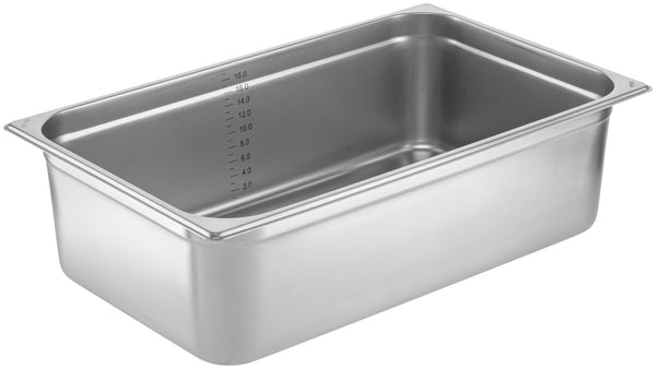 pojemnik GN Premium  1/1; Größe GN 1/1, 21000ml, 53x32.5x15 cm (DxSxG); srebro