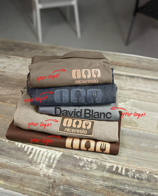 koszulka polo męska Fly krótki rękaw; Kleidergröße M; taupe