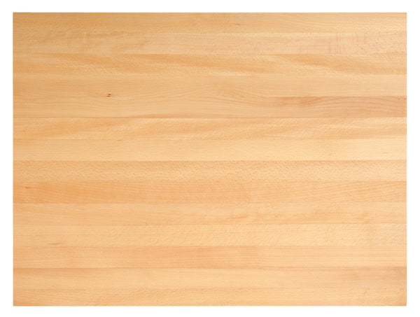 blat z drewna litego Kentucky lakierowany prostokątny ; 80x60x3 cm (DxSxW); buk/naturalny; prostokątny