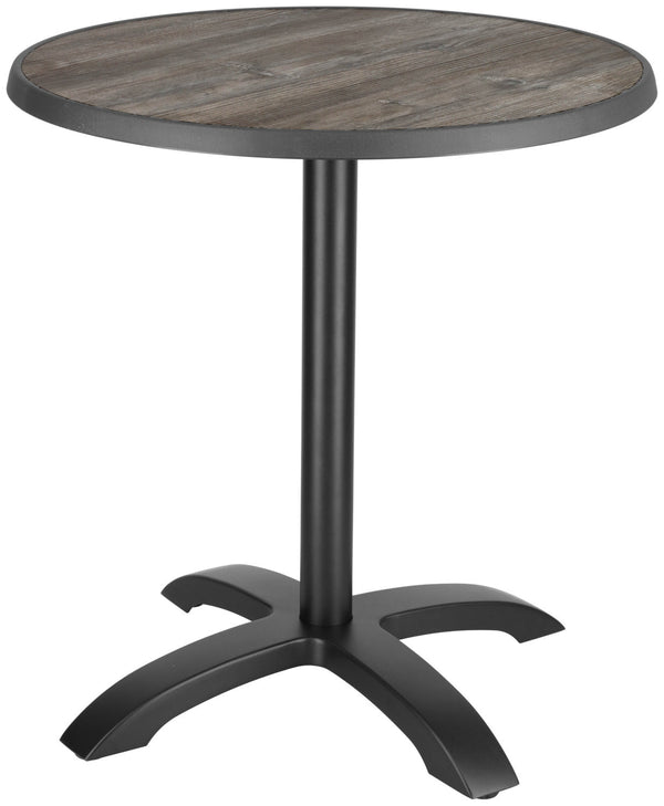 Outdoortisch Sevelit rund; 70x73.6 cm (ØxW); Platte sosna rustykalna