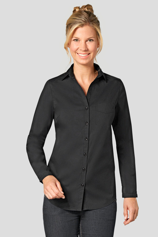 bluzka damska Kim długi rękaw; Kleidergröße 42; czarny