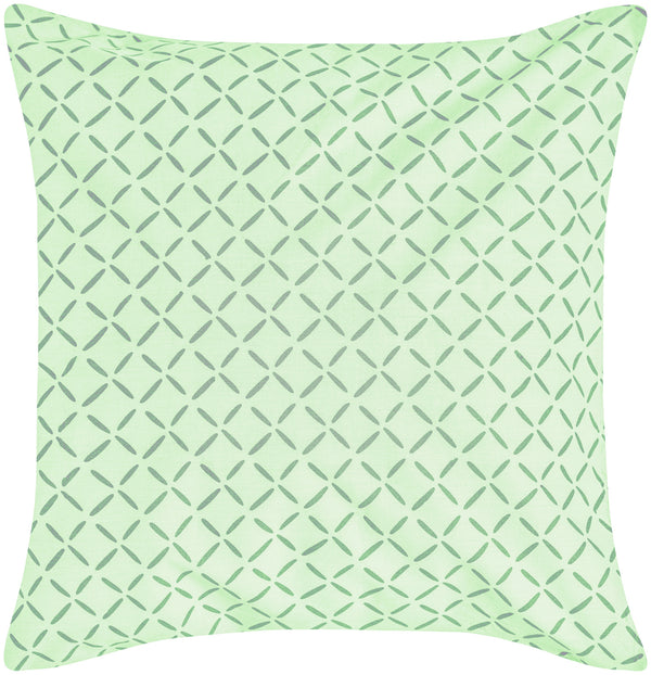 poszewka na poduszkę Cross; 65x65 cm (DxS); zielony