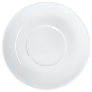 spodek do filiżanki Veso; 14 cm (Ø); biały; okrągły; 6 sztuka / opakowanie