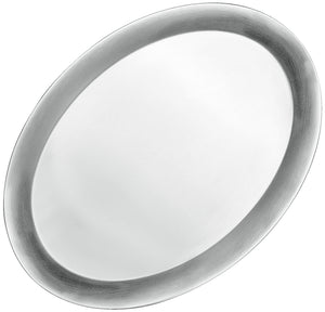 taca ze stali nierdzewnej Caccia; 26.5x20x1 cm (DxSxW); srebro; owalny; 10 sztuka / opakowanie