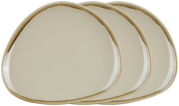 talerz płaski Glaze trójkątny