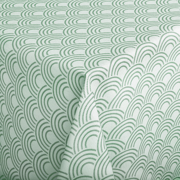obrus Goa kwadratowy; 130x130 cm (SxD); szałwia; kwadrat