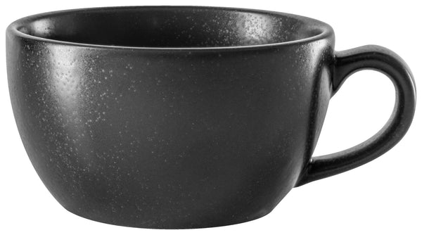 filiżanka do kawy Masca; 200ml, 9.5x5.5 cm (ØxW); czarny; okrągły; 6 sztuka / opakowanie