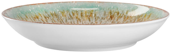 Teller tief Mercury; 1000ml, 26x5 cm (ØxW); zielony/brązowy; okrągły; 6 sztuka / opakowanie
