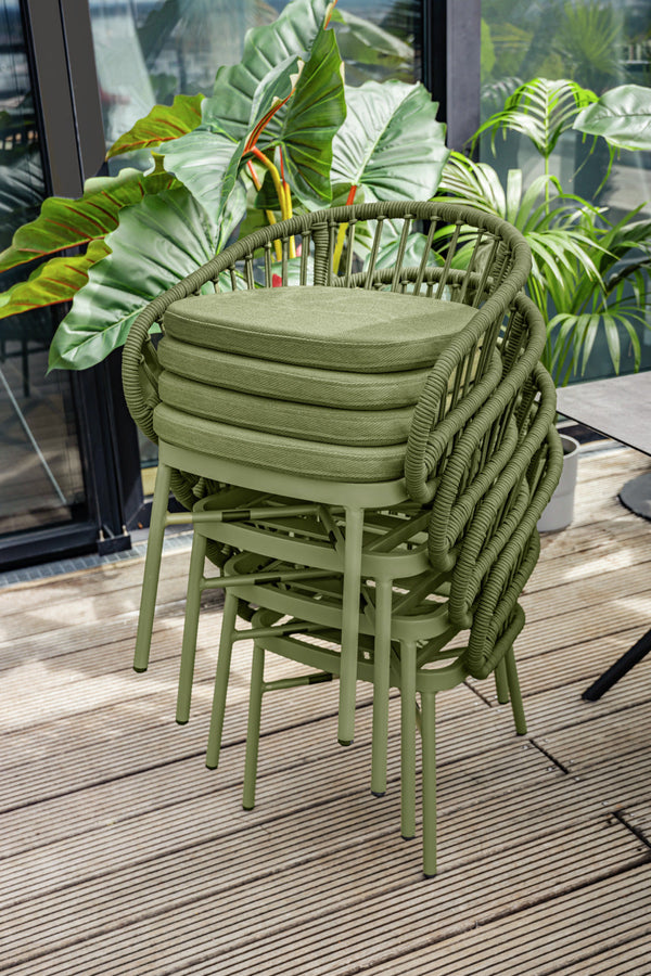 Stuhl Pina; 56x61x77 cm (SxGxW); oliwka; 2 sztuka / opakowanie