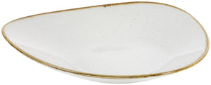 Schale Stonecast Barley White dreieckig; 410ml, 21x21x15.8 cm (DxSxW); biały/brązowy; trójkątny; 12 sztuka / opakowanie
