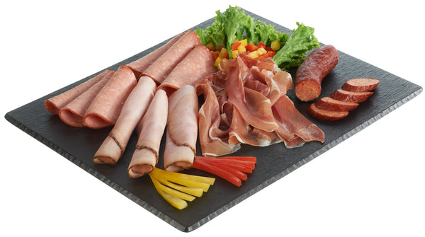 płyta do serwowania GN Ligera; Größe GN 1/2, 26.5x32.5 cm (DxS); czarny; prostokątny