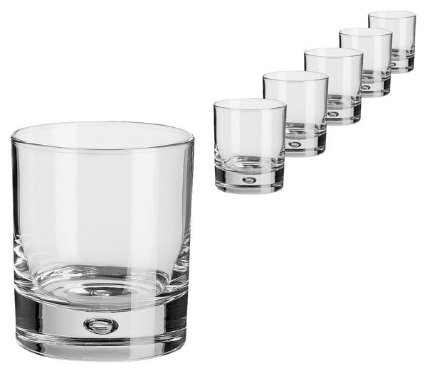szklanka uniwersalna Centra; 330ml, 8.3x9.3 cm (ØxW); transparentny; 6 sztuka / opakowanie