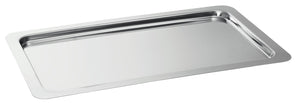 taca prostokątna; 53x32.5x2 cm (DxSxW); srebro; prostokątny