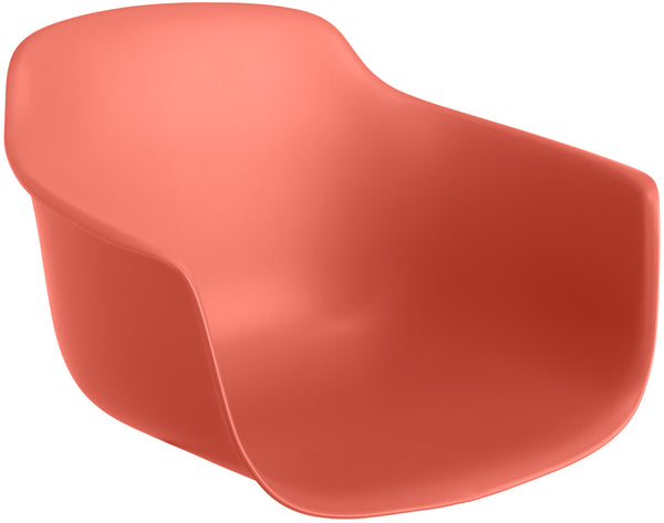 siedzisko Emeo z podłokietnikami; 58x50x40.5 cm (SxGxW); marsala; 2 sztuka / opakowanie