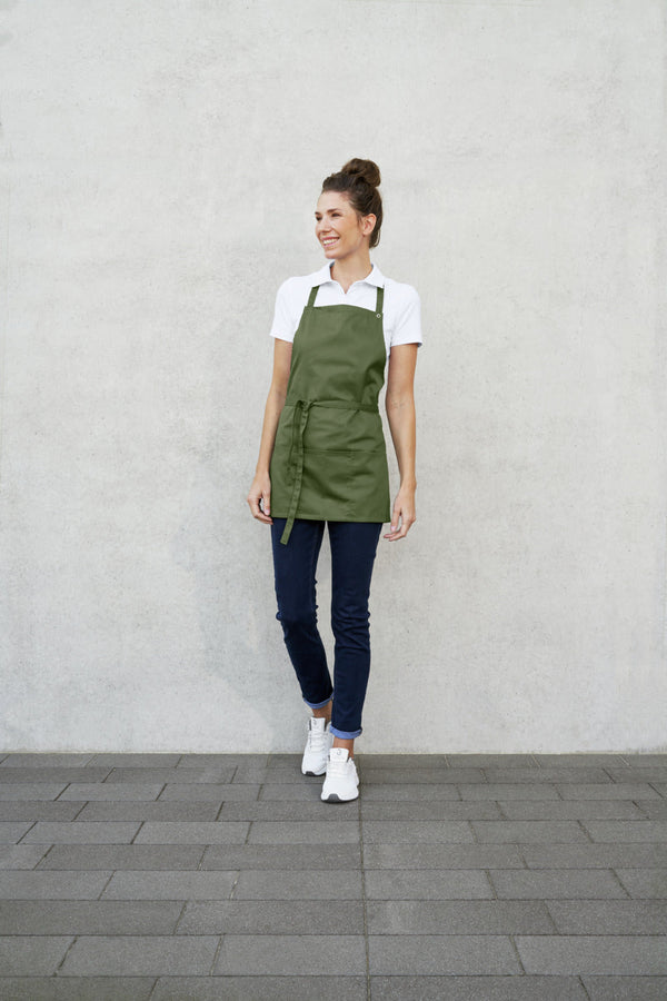 fartuszek Taras kolorowy 64x100 cm; 64x100 cm (DxS); oliwka