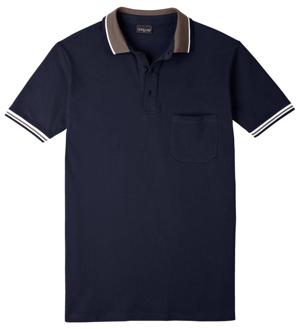 koszulka polo męska Cato Line; Kleidergröße 3XL; granat