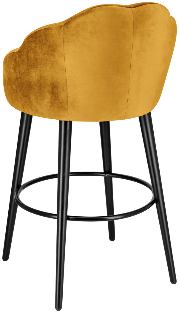 Barstuhl Malea; 57x53x99 cm (SxGxW); złoto