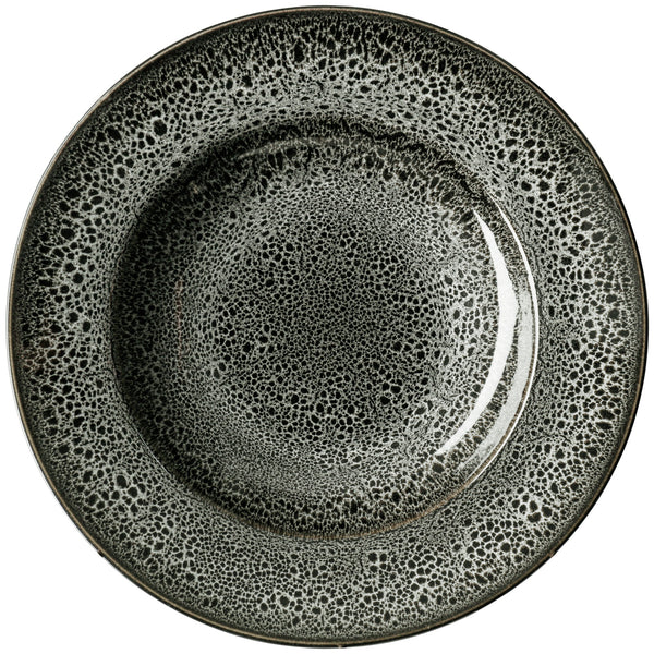 talerz głęboki Nano; 200ml, 24x4 cm (ØxW); czarny; okrągły; 6 sztuka / opakowanie