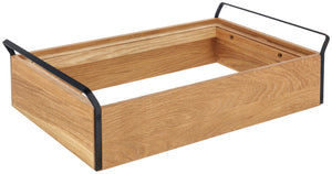 podstawowy pojemnik Esino średni GN 1/1; 61.9x38.6x16.9 cm (DxSxW); brązowy/czarny; prostokątny
