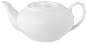 dzbanek do herbaty Soare; 650ml, 22.4x9 cm (ØxW); biały