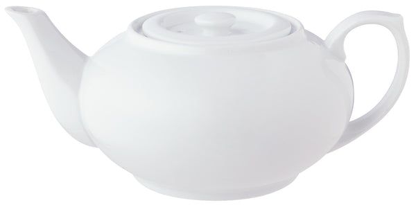 dzbanek do herbaty Soare; 650ml, 22.4x9 cm (ØxW); biały
