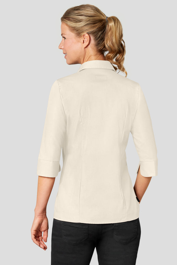 bluzka damska Filipa rękaw 3/4; Kleidergröße 38; biel kremowa