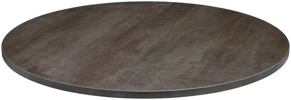 blat Maliana okrągły; 100 cm (Ø); metal antyk; okrągły