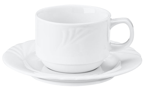 spodek do filiżanki do kawy Swing 2.0; 14.5 cm (Ø); biały; okrągły; 6 sztuka / opakowanie
