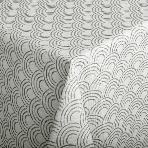 obrus Goa kwadratowy; 100x100 cm (SxD); szary; kwadrat