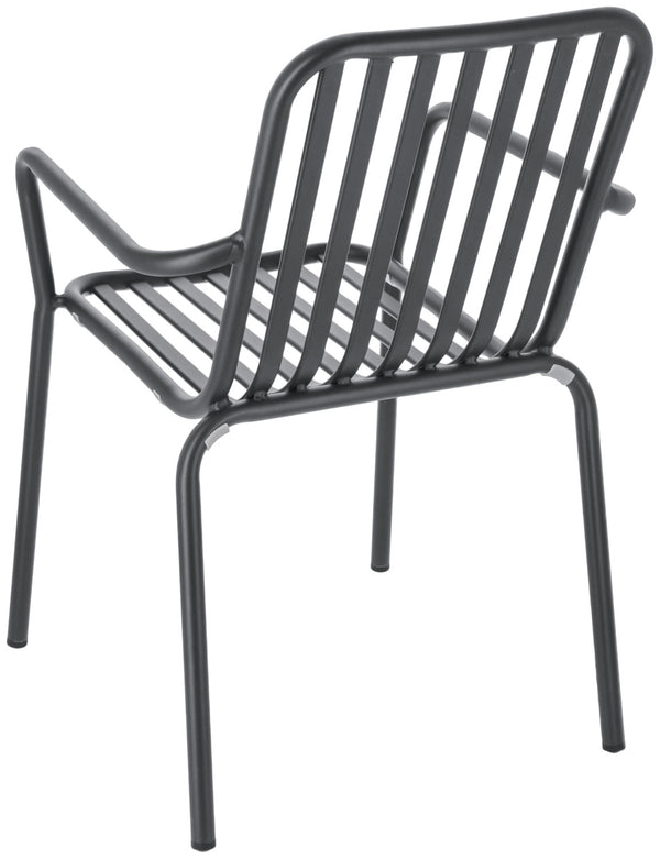 krzesło Merida; 57x64x85 cm (SxGxW); antracyt; 2 sztuka / opakowanie