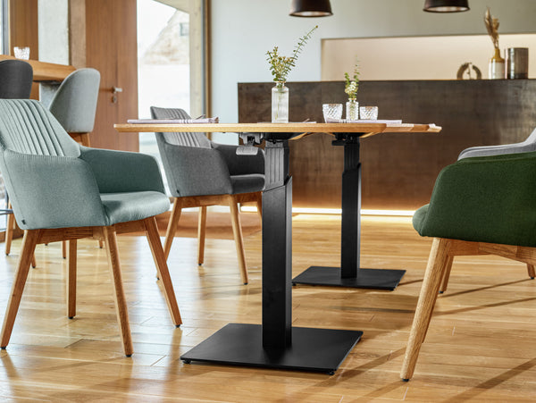 podstawa Alturo; 50x50x72 cm (SxDxW); czarny; kwadrat