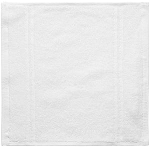mały ręcznik Classico z bordiurą; 30x30 cm (SxD); biały; 5 sztuka / opakowanie