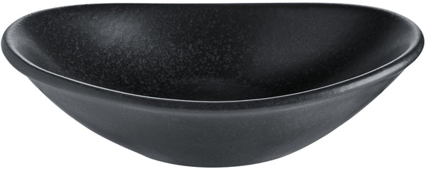 miseczka Masca owalna; 75ml, 11x7x2.7 cm (DxSxW); czarny; owalny; 6 sztuka / opakowanie